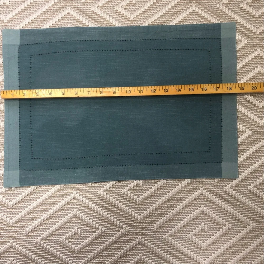 Pottery Barn Placemats Set of 9 Robin's Egg Blue Bundle